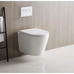 Berlin 66 Quiet flushing technology Rimless Wall Hung Toilet Pan Only Berlin 66 Quiet flushing technology Rimless Wall Hung Toilet Pan Only